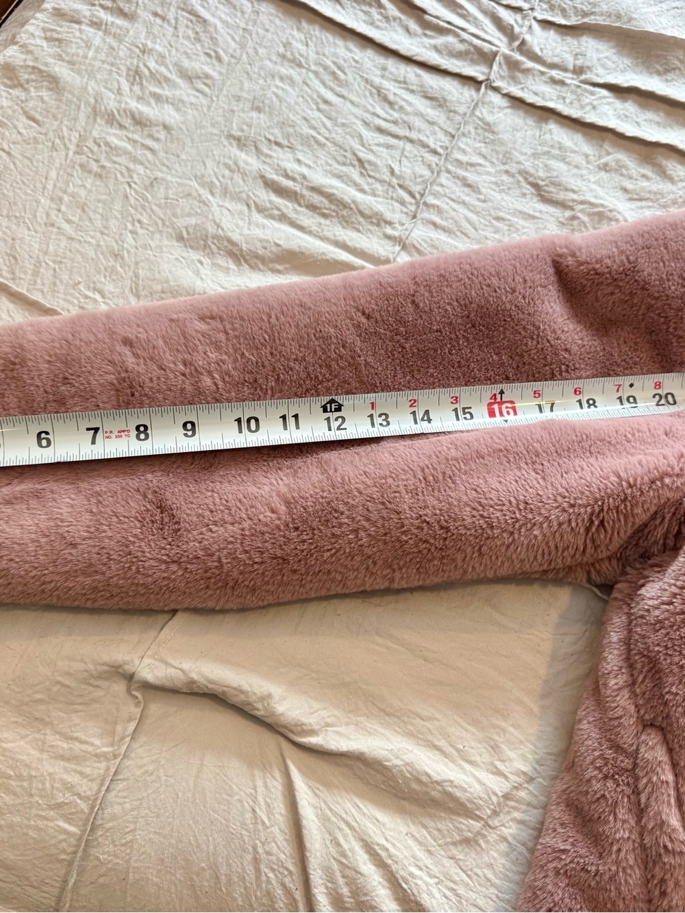 Women’s Arhleta Plush Zip-Up Hoodie Jacket - Dusty Pink M EUC - Picture 8 of 11